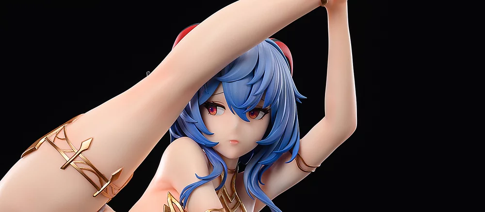 На фото показали пикантную фигурку Гань Юй из Genshin Impact. Ее можно раздеть и увидеть гениталии