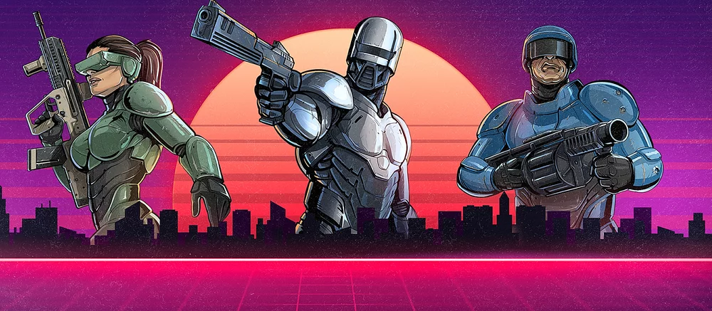 «Пять лет трудов и много бессонных ночей»: соло-разработчик выпустил стильный шутер в духе «Робокопа» и «Судьи Дредда»