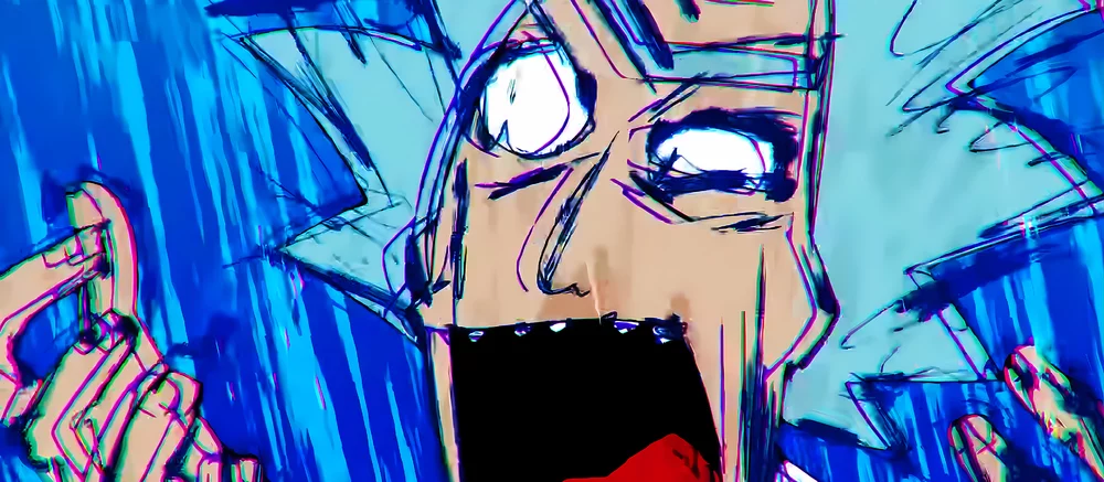 «Рика и Морти» официально показали в стиле японского аниме — появилось видео вступительной заставки