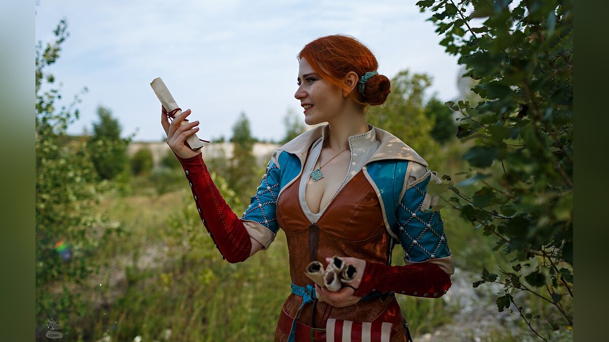 Triss the witcher 3 cosplay фото 50