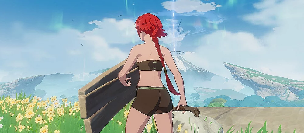 В Google Play, App Store и Steam можно бесплатно скачать новую выживалку, где смешали графику Genshin Impact и геймплей Valheim