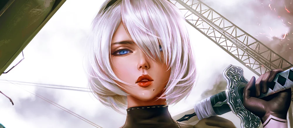 Авторы Goddess of Victory: Nikke показали 2B и A2 из NieR: Automata с трясущейся грудью. Героини стали еще сексуальнее