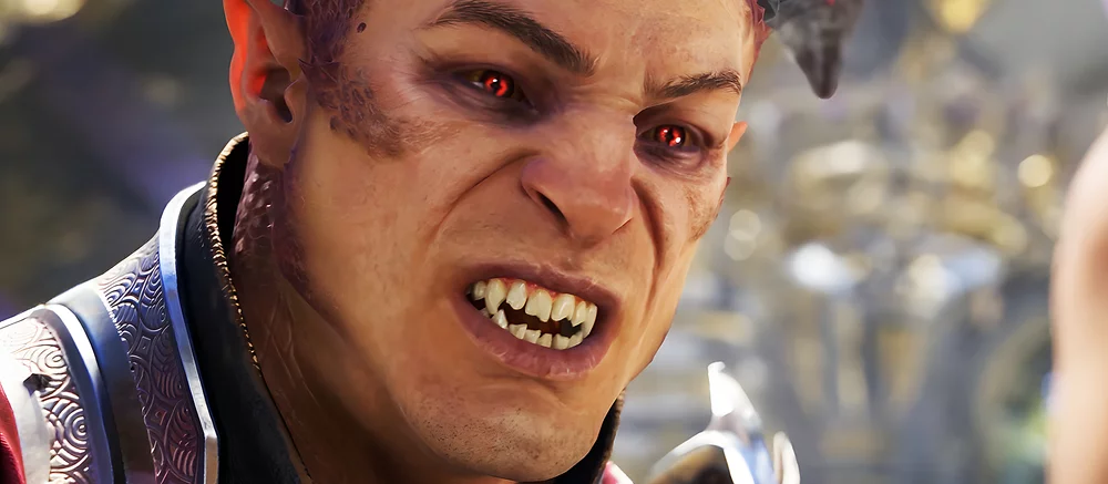 «Без маски он выглядит очень смешно» — многих геймеров удивил новый дизайн Шао Кана с огромными рогами в Mortal Kombat 1