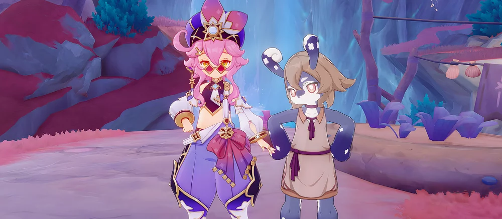 Древние цвета в Genshin Impact: прохождение квестов «Кисть морской пены и кармина» и «Тайны Книги Откровений»