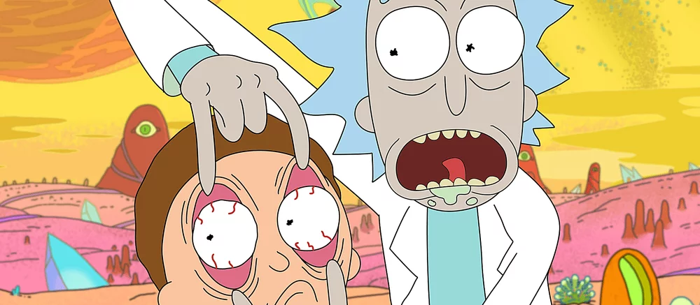 ИИ показал, как бы выглядели персонажи популярного мультика «Рик и Морти» в реальной жизни. Ученый все такой же безумец