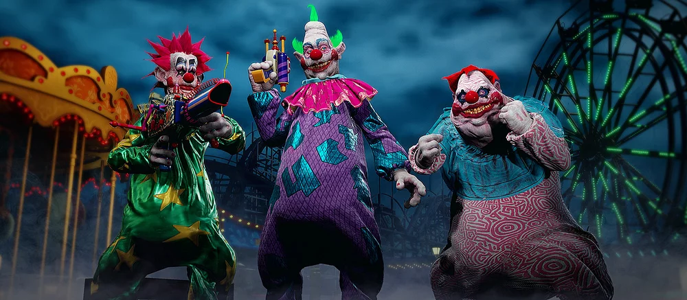 Клоуны-убийцы атакуют: вышел трейлер онлайн-хоррора по мотивам фильма Killer Klowns from Outer Space