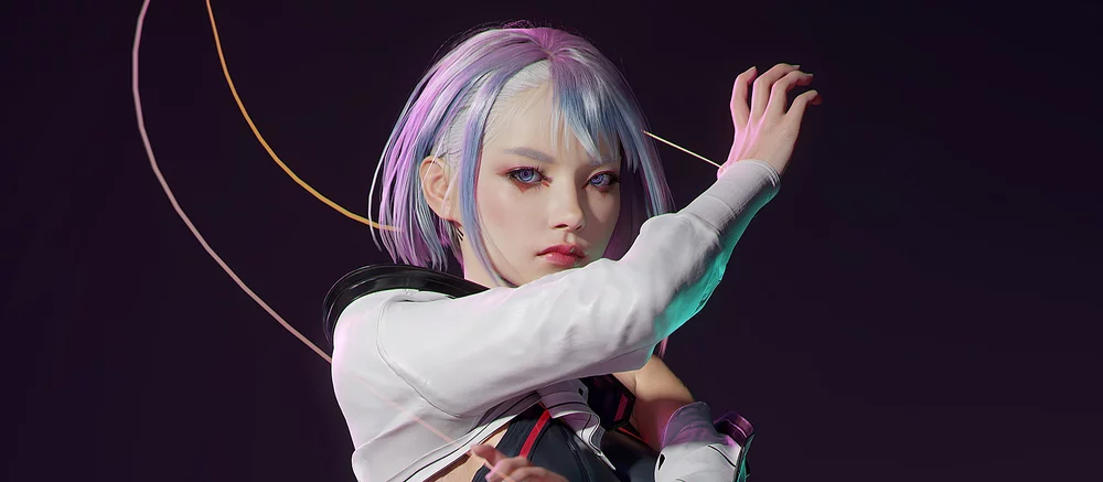Люси из аниме Cyberpunk: Edgerunners превратили в горячую азиатку — показана сверхреалистичная 3D-модель героини