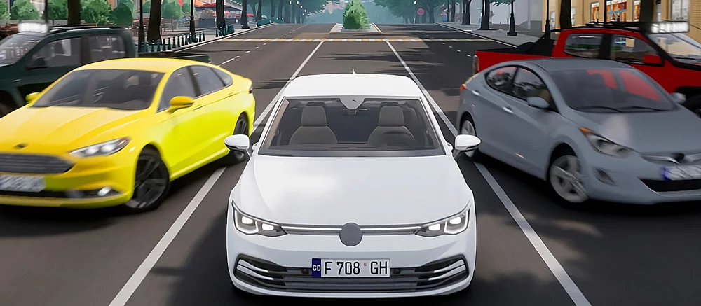 Показаны новые кадры российского автосимулятора City Car Driving 2.0