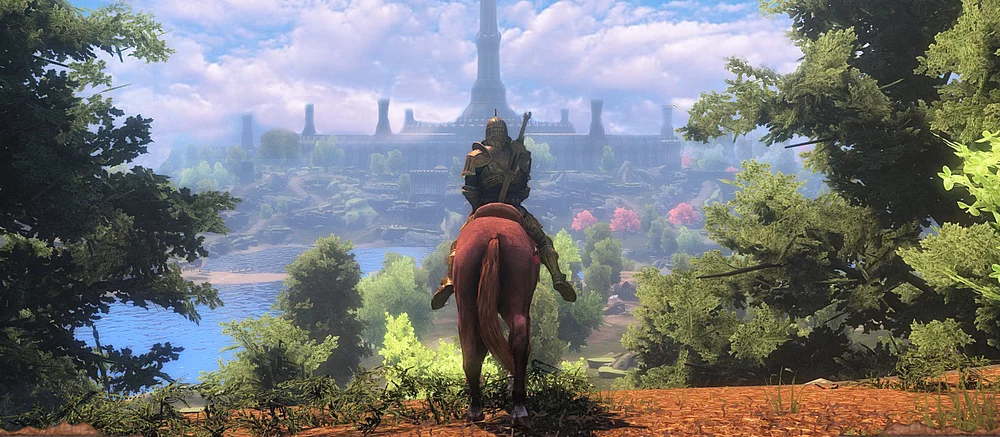 Появился новый геймплей амбициозного ремейка TES 4: Oblivion