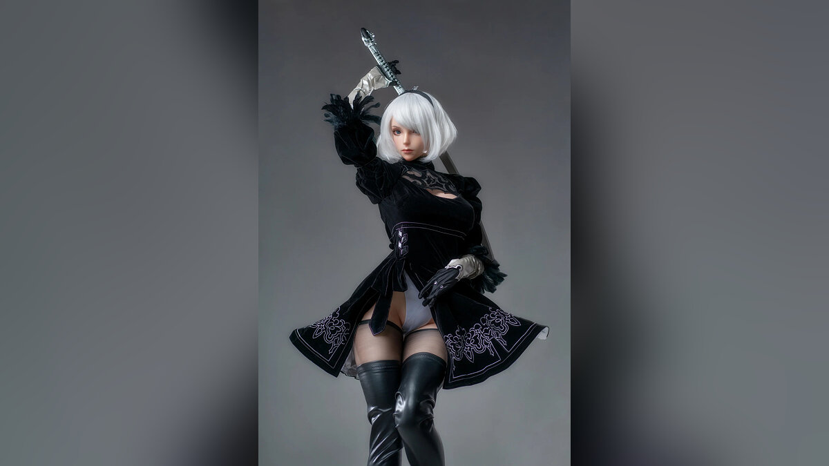 Показана реалистичная секс-кукла 2B из NieR Automata в человеческий рост