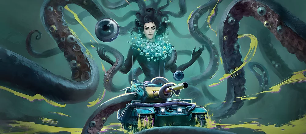 «Закошмарит даже сильнейшего»: в Tanks Blitz появился Балор из комиксов Bubble — трейлер