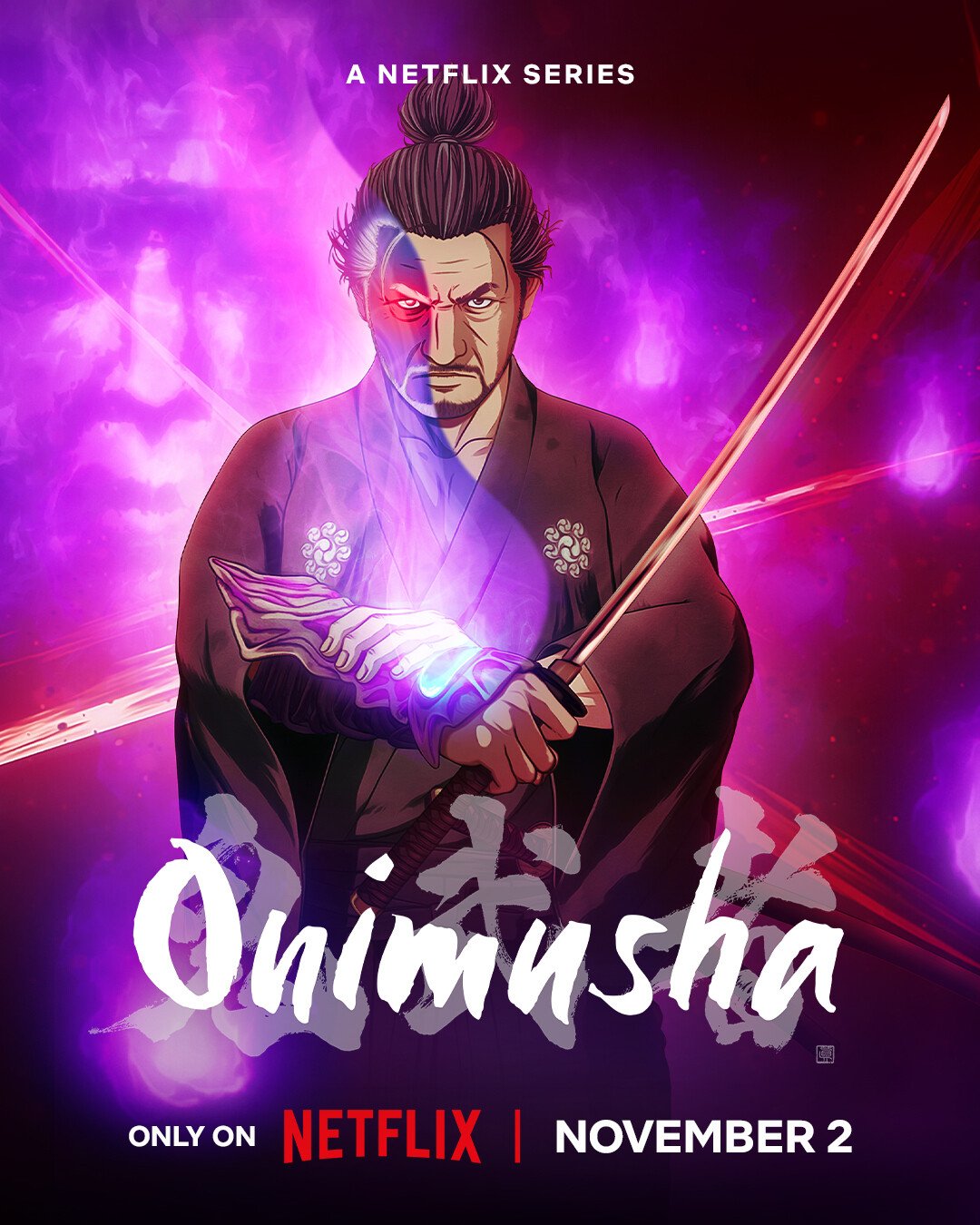 Netflix показала трейлер мультсериала по мотивам Onimusha. Он расскажет о  легендарном японском ронине