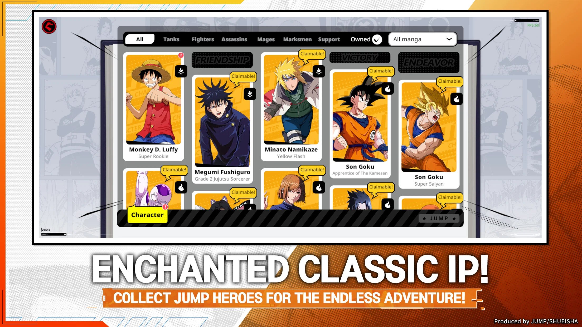 
          Для Android и iOS анонсировали бесплатную игру с 25 героями аниме, включая Наруто, Тандзиро, Незуко и Монки Д. Луффи
        