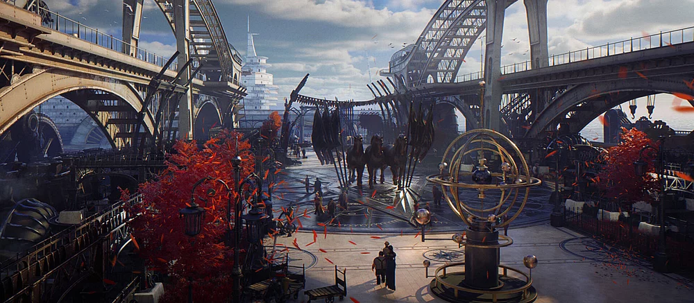 Анонсирована New Arc Line — сюжетная стимпанк-RPG с магией, прокачкой и пошаговыми боями