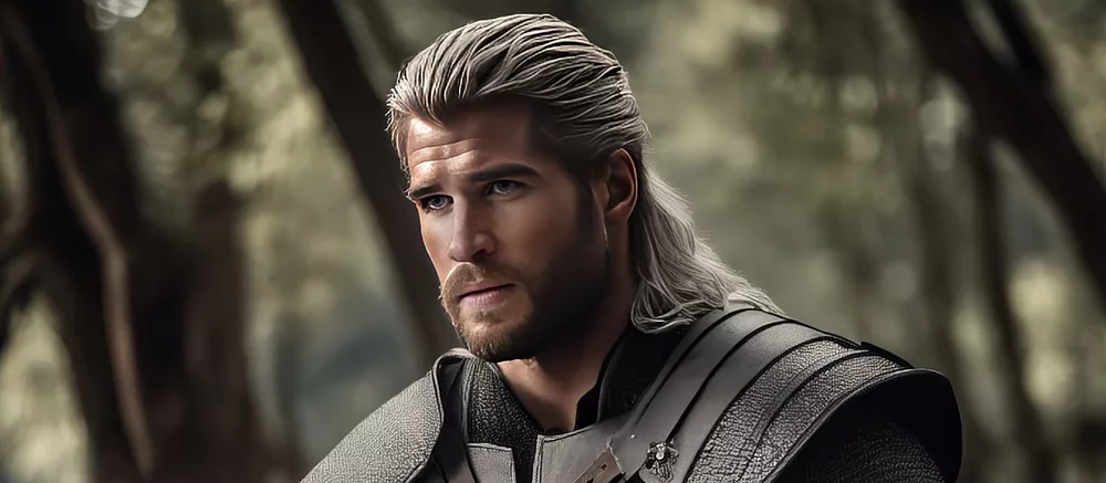 Нейросеть показала, как Лиам Хемсворт может выглядеть в образе ведьмака Геральта — видео