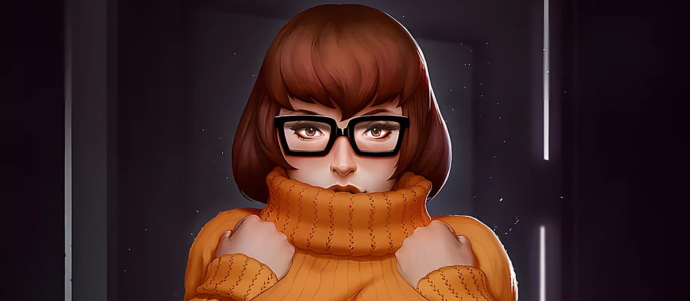 Показана 3D-модель эротической версии Велмы из «Скуби-Ду» — героиня приняла сексуальную позу