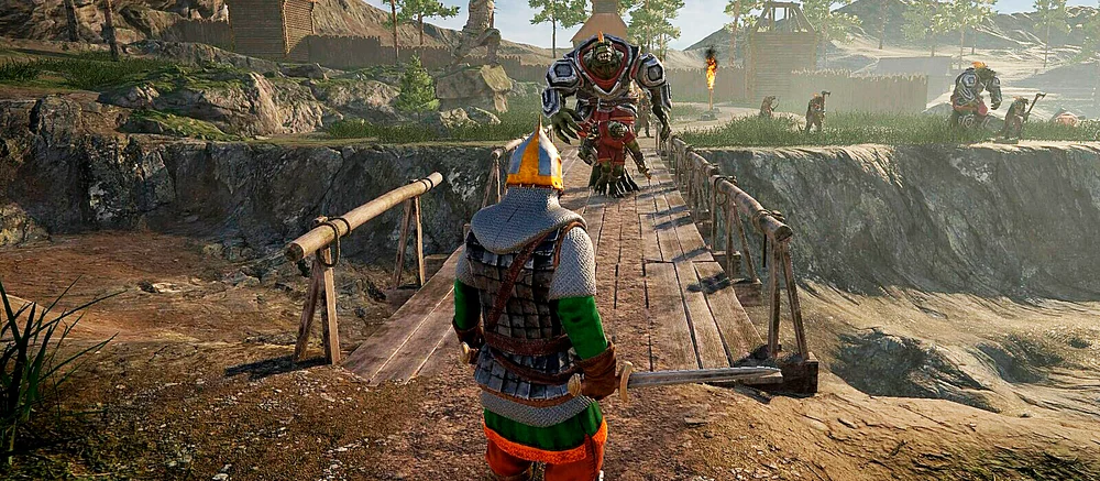 В Steam выйдет новый экшен про Русь, ящеров и инопланетян. Появился первый геймплей