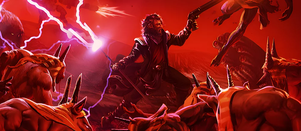 Анонсирован новый шутер в духе Doom и Wolfenstein про Чернокнижника, сражающегося с демонами