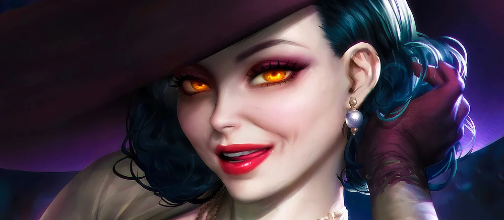 Модель, подарившая внешность леди Димитреску в Resident Evil Village, показала свою героиню в реальной жизни