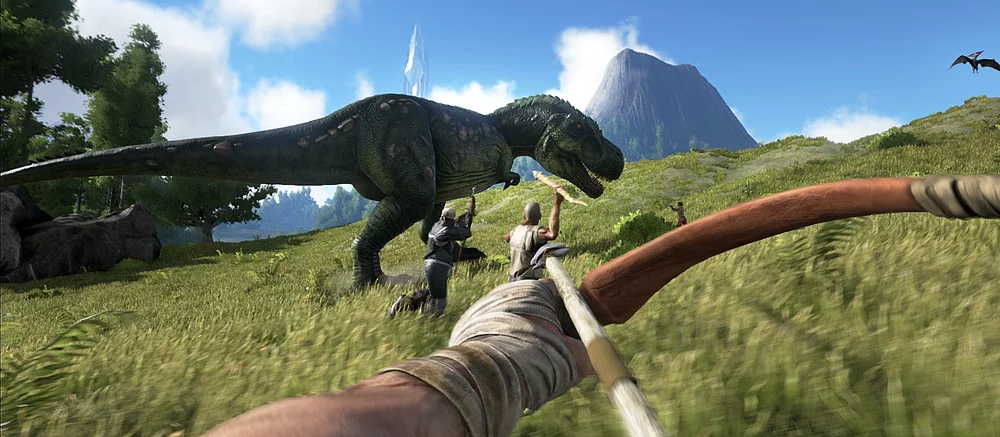 Появился первый скриншот ремейка ARK: Survival Evolved с графикой на UE5. На нем показали динозавра