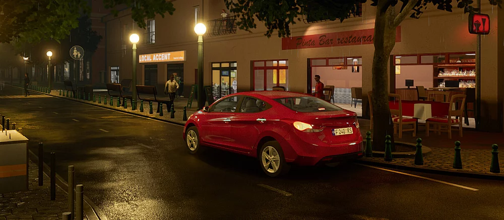 Российские разработчики показали новые скриншоты своего реалистичного автосимулятора с открытым миром