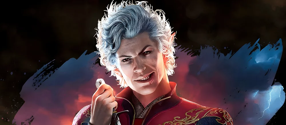 Русская девушка показала женскую версию вампира Астариона из Baldur's Gate 3. На одном из фото она сняла с себя рубашку