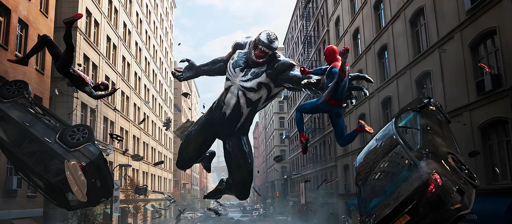 Sony показала кинематографический трейлер Marvel's Spider-Man 2, в котором герои сражаются с Веномом