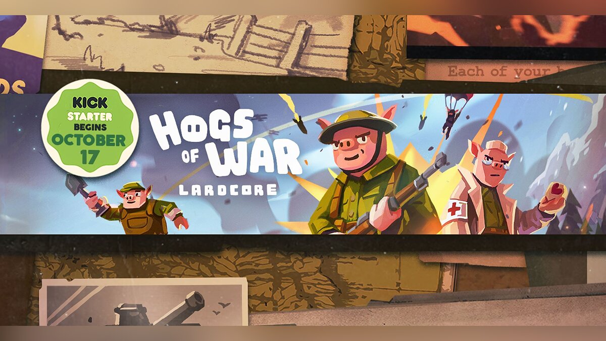 Вышел трейлер ремастера культовой игры из нулевых Hogs of War. Скоро на  Kickstarter начнется сбор средств на разработку