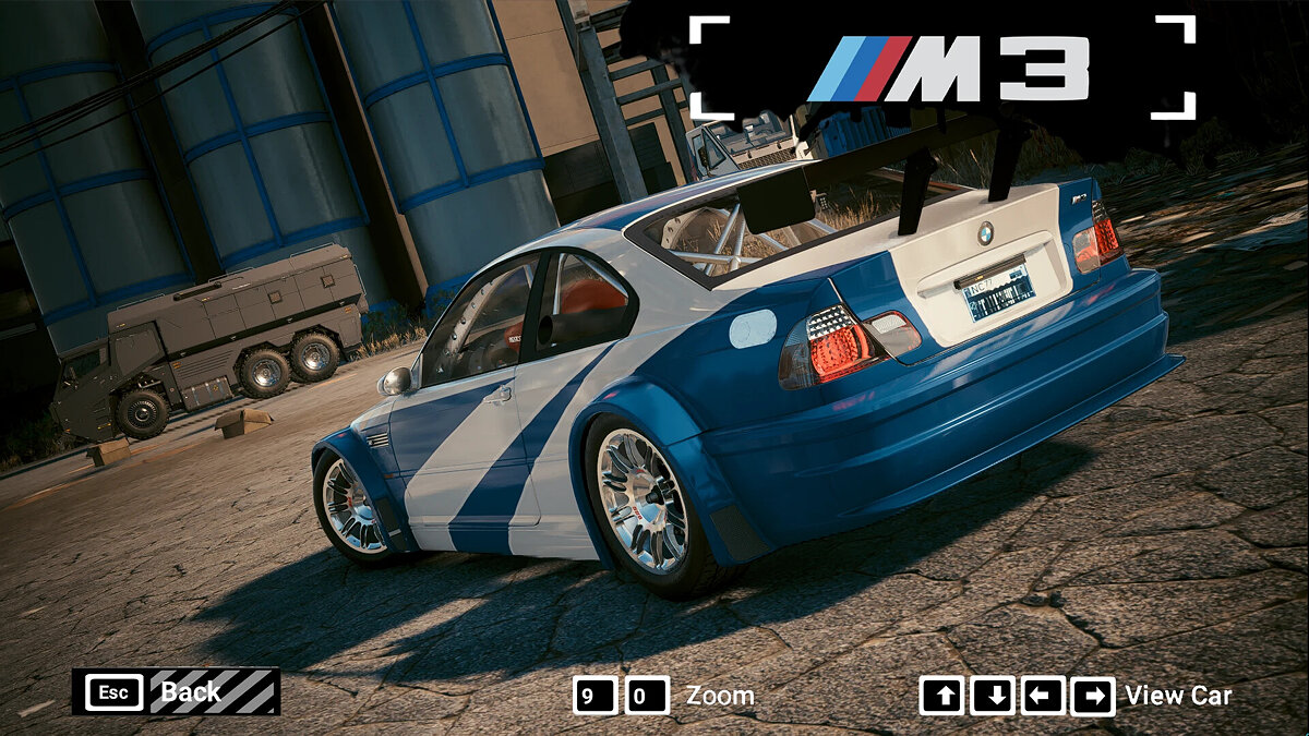 В Cyberpunk 2077 добавили культовую BMW M3 GTR из NFS: Most Wanted.  Выглядит очень круто