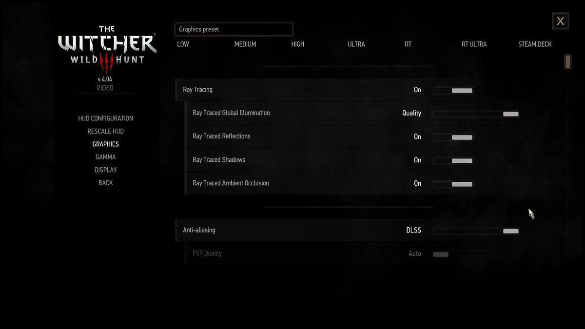 Настройка msi katana. Ведьмак настройки графики. Ведьмак 3 настройка графики. Настройки графики Ведьмака Дикая охота. Настройки Ведьмак 3.