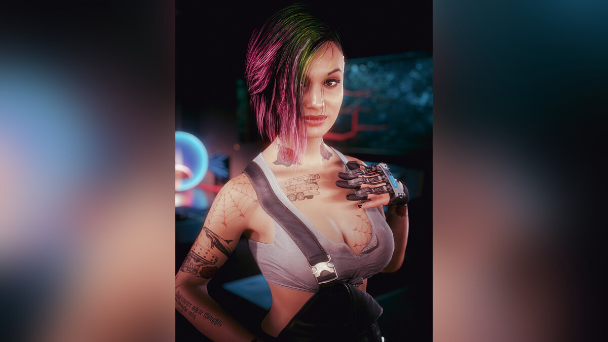 Выглядит потрясающе»: в Cyberpunk 2077 заметно прокачали тело Джуди и  показали, как девушка выглядит без одежды