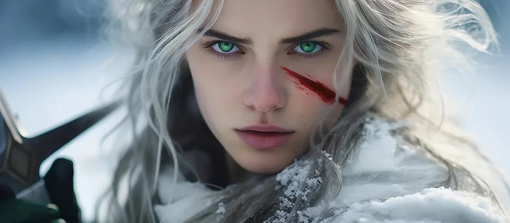 В сети показали, как могла выглядеть Цири из The Witcher 3, если бы её добавили в Cyberpunk 2077