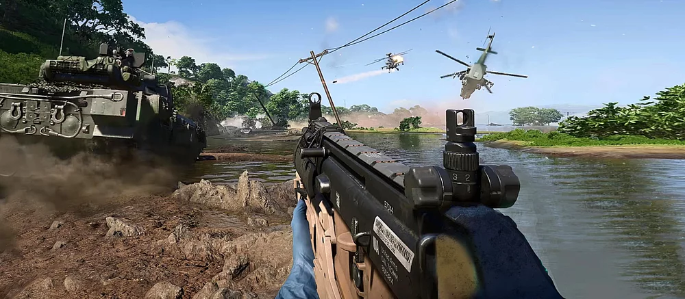 В Steam стала временно бесплатной Battlefield 2042. Игру можно скачать и на консолях