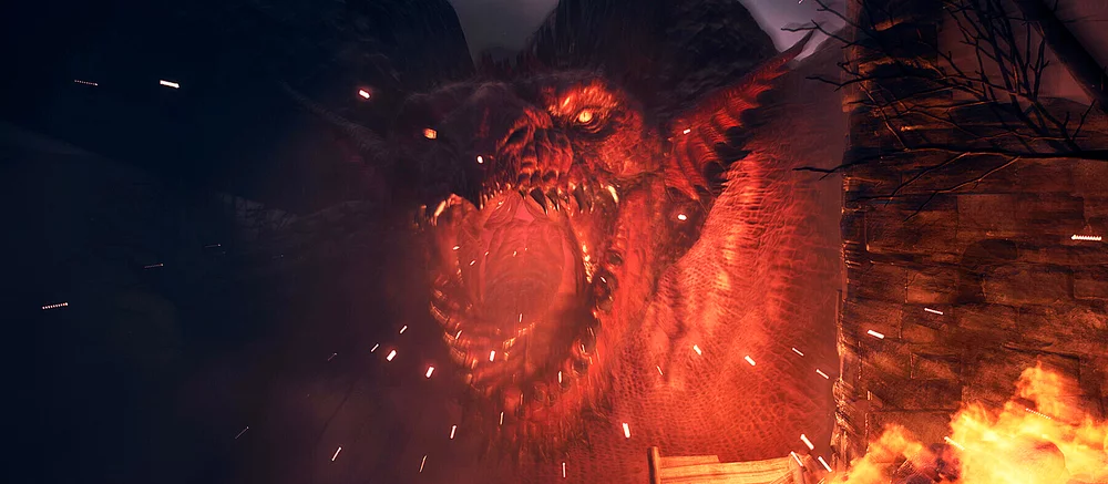 Capcom опубликовала новые скриншоты Dragon's Dogma 2. На одном из них показан свирепый дух, владеющий темной магией