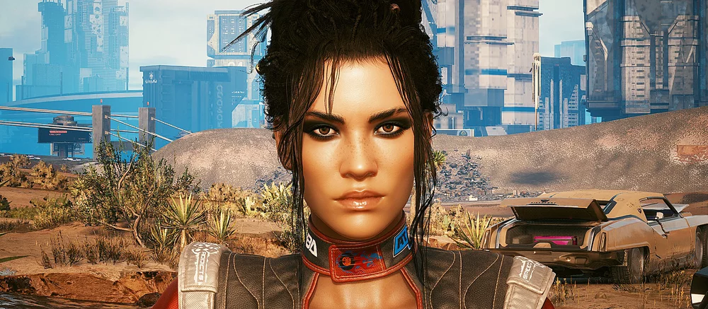 Девушка, которая уже больше 10 лет занимается косплеем, перевоплотилась в образ Панам Палмер из Cyberpunk 2077