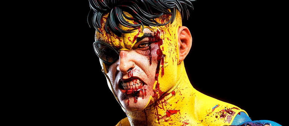 Моддер добавил в Mortal Kombat 1 Неуязвимого из популярного мультсериала и устроил битву с Омни-мэном