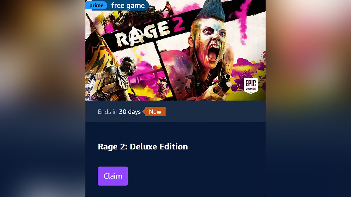 Халява: на ПК раздают Rage 2: Deluxe Edition