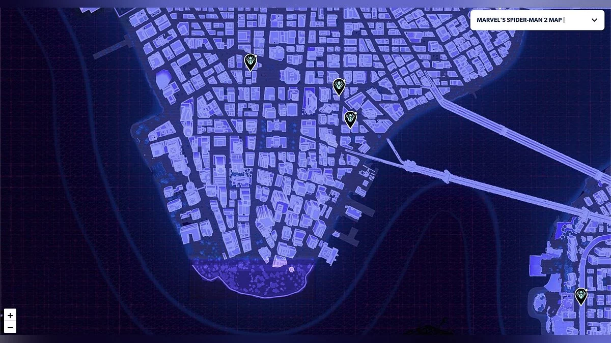 Spider man 2 паукоботы карта. Паукоботы карта. Мидтаун паукоботы. Карта ПАУКОБОТОВ чп2. Карта всех ПАУКОБОТОВ человек паук 2