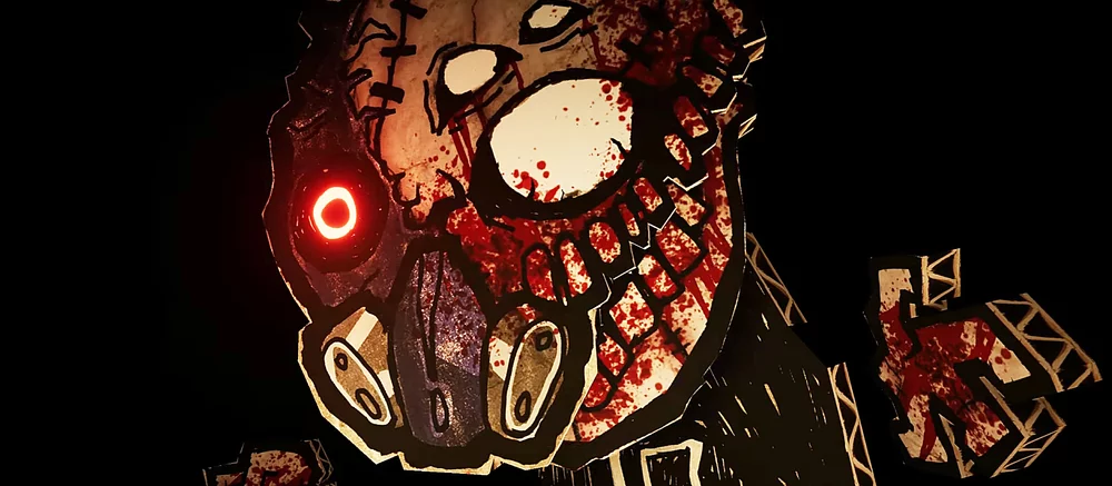 В Steam выйдет кровавый шутер, в котором все состоит из бумаги. Над ним работают уже 6 лет