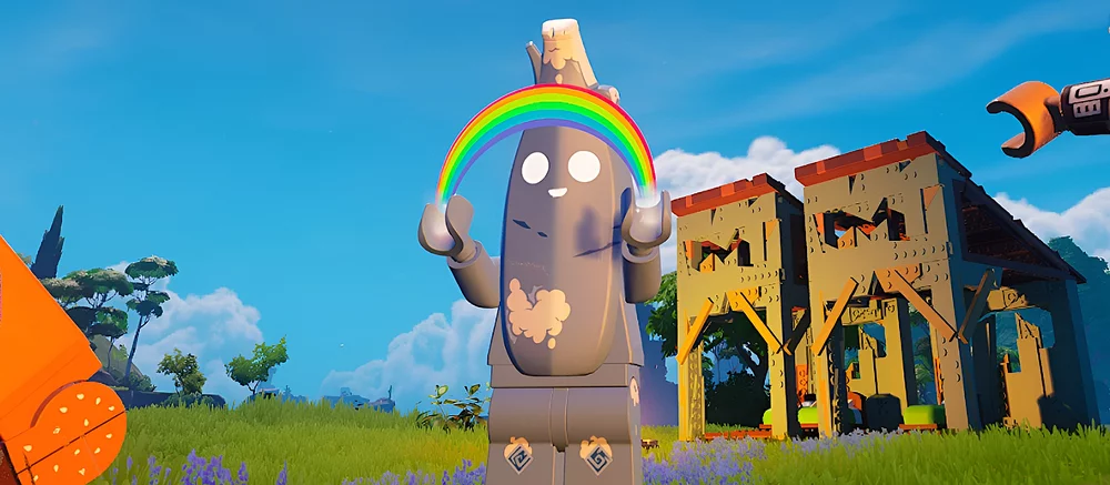 Как получить корневяз и мрамор в LEGO Fortnite