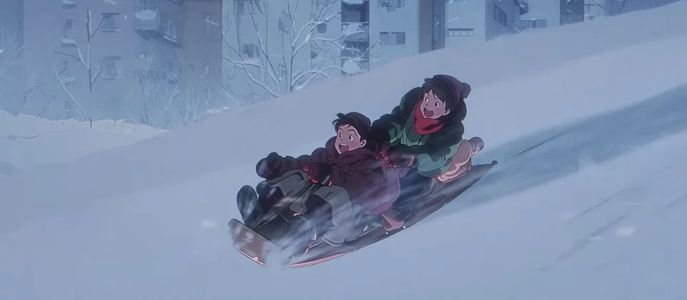 «Ролик дал больше новогоднего настроения, чем все вокруг»: российский Новый год изобразили в стиле мультфильмов Хаяо Миядзаки