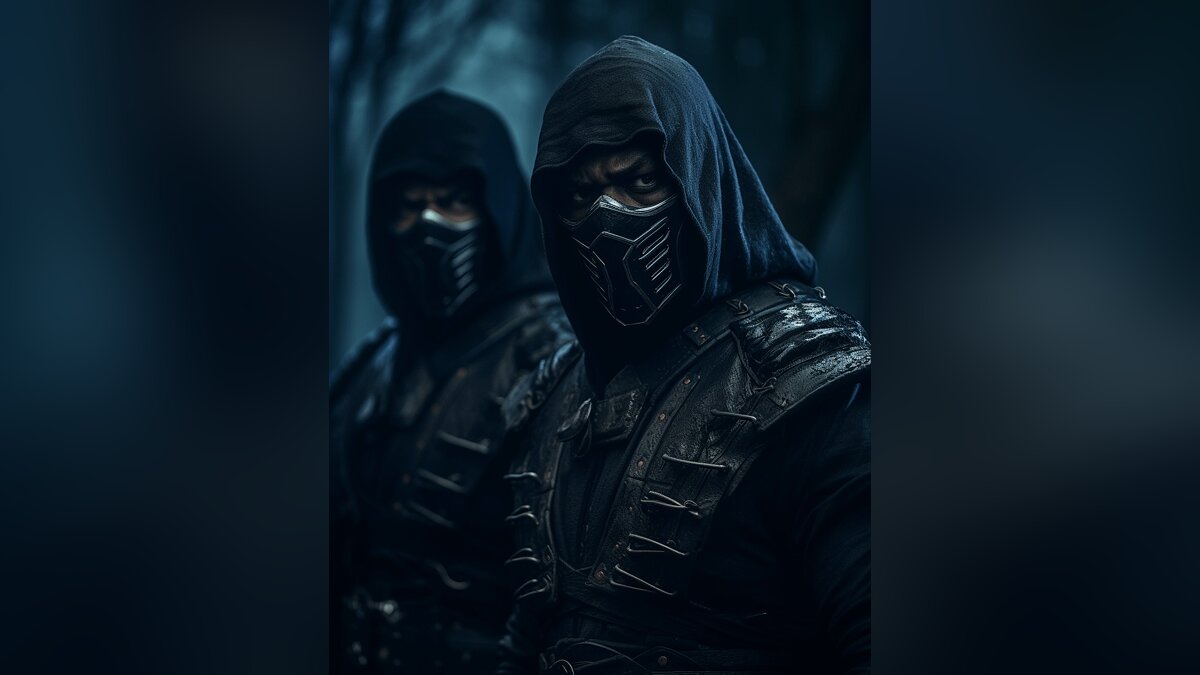 ИИ показал сразу восемь уникальных версий Нуб Сайбота из Mortal Kombat,  которого так и не добавили в новую игру