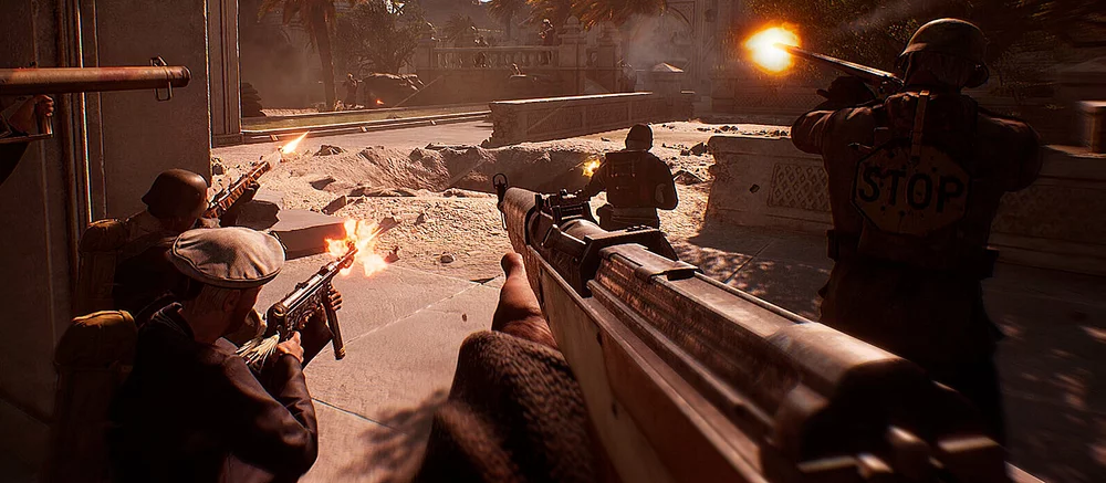 В Steam вышел новый военный шутер с прокачкой, крафтом, строительством и боями на 32 человека