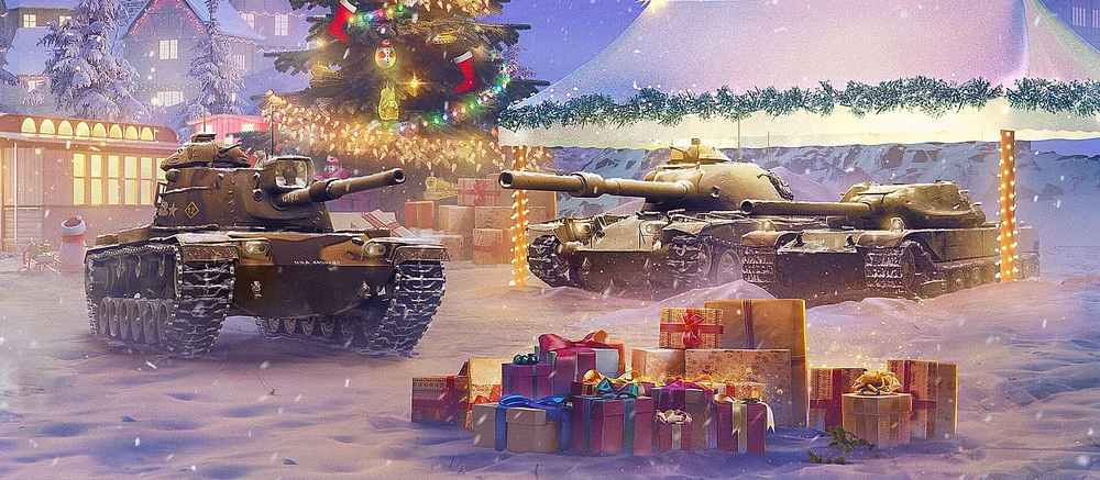 В Tanks Blitz началась серия новогодних событий