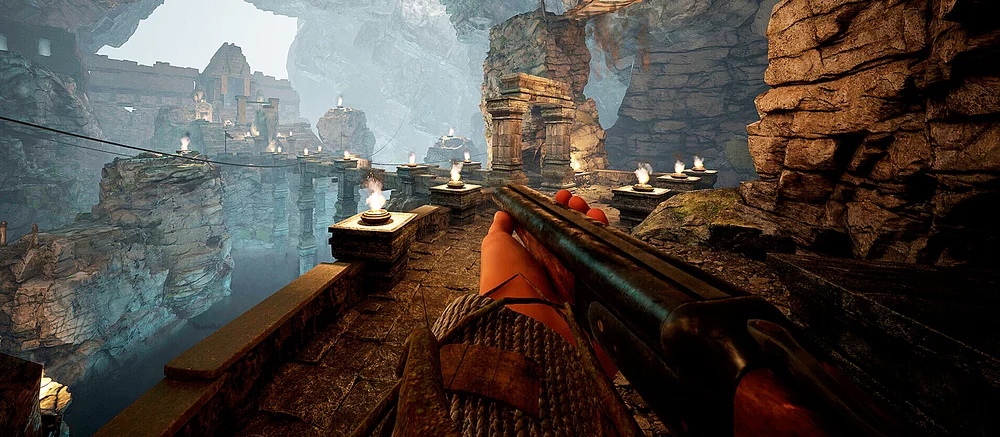 Вышел геймплей экшен-хоррора на выживание, в котором за игроком будет охотиться древний бог