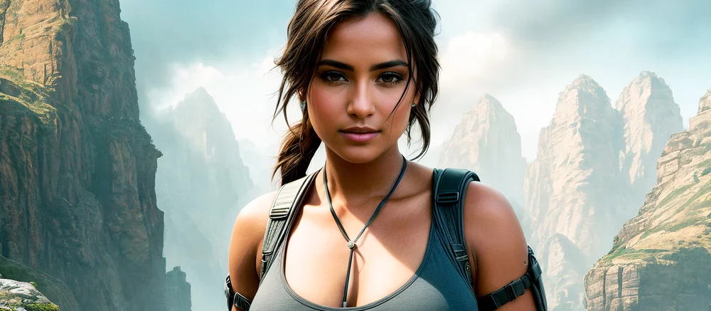 Девушка показала косплей средневековой версии Лары Крофт из Tomb Raider в доспехах. Получилось довольно круто