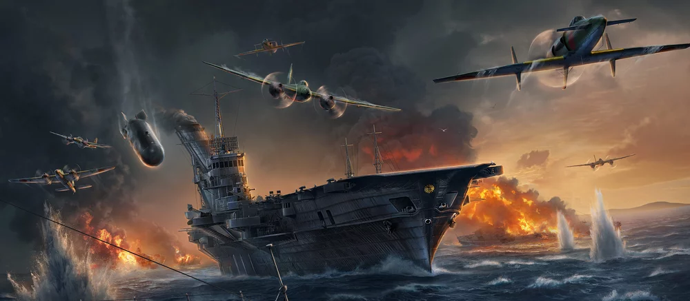 Для «Мира кораблей» вышло обновление 13.0 с японскими авианосцами