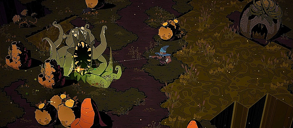 Для Wizard with a Gun вышло обновление-кроссовер с  Cult of the Lamb