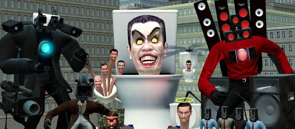 Феномен скибиди-туалетов. Как русскоязычный парень заставил мир смотреть шоу Skibidi Toilet про борьбу унитазов с телекамерами