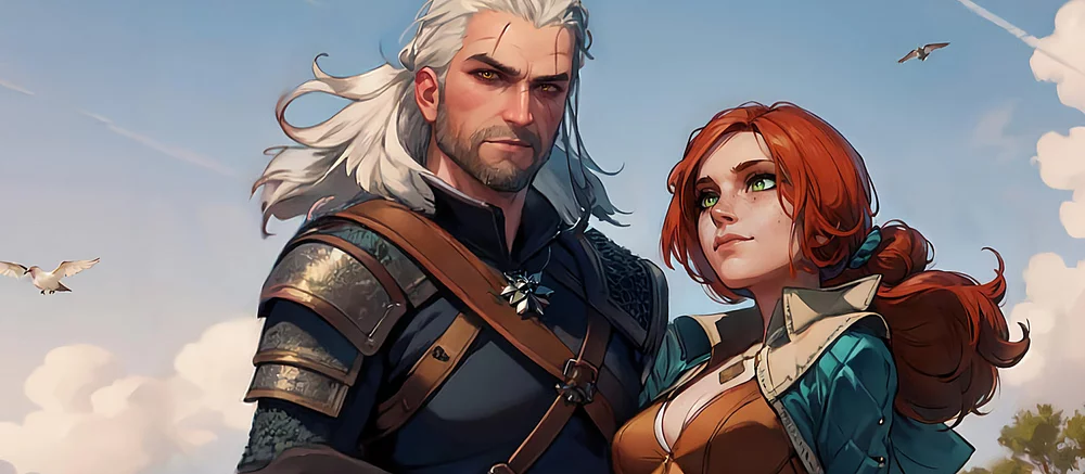 Геральт, Цири, Йеннифэр и Трисс появились в корейской гача-игре. Вот как они выглядят